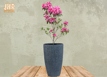 Grey Planters Fiberclay Plant Pots Clay Flower Pot Pekebun Besar Outdoor Pot Planter Set MGO Pots