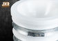 Pot Bunga Cylinder Gaya Modern Fiberglass Dengan Mosaik Cermin Perak Selesai
