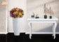 Dekorasi Modern Style Fiberglass Pot Bunga Untuk Tanaman Buatan 2 Ukuran