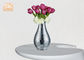 Fiberglass Modern Modern Pot Bunga Vas Tanaman Pot Perak Mosaik Kaca