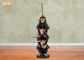 Toilet Pemegang Kertas Antik Polyresin Patung Figurine Dekorasi Resin Patung Monyet