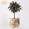 44x40x38 cm Pot Bunga Tanah Liat Tanaman Perunggu Antik Patung Singa Penanam Meja